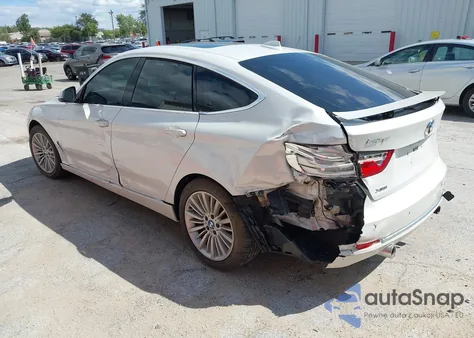 2014 BMW 335I Gran Turismo xDrive from USA, damaged, VIN WBA3X9C53ED867619